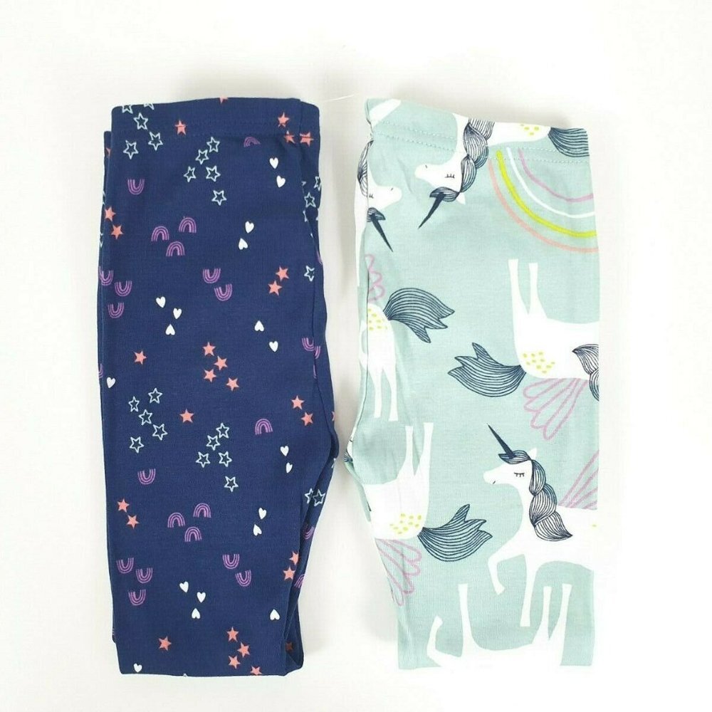 Carter's 4 pc Unicorn Pajamas Short & Long Sleeve - Picture 4 of 4